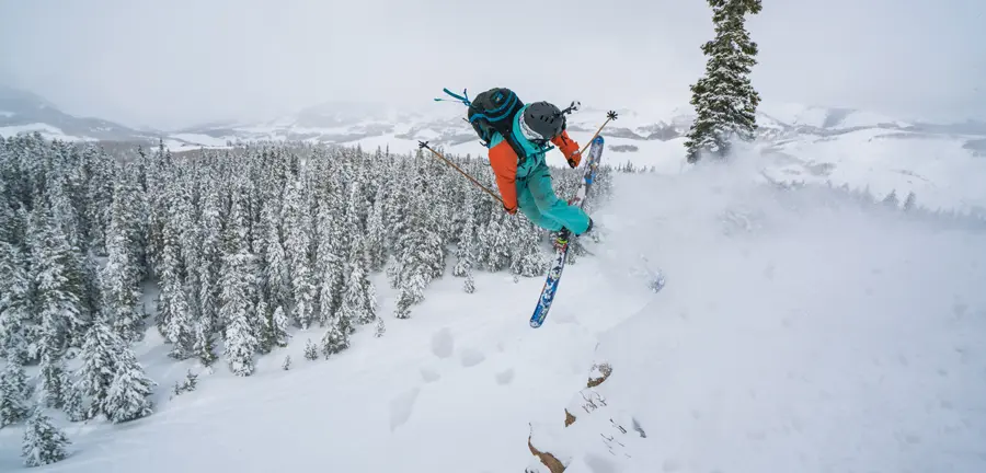 Big Mountain Skiing in Crested Butte, Colorado