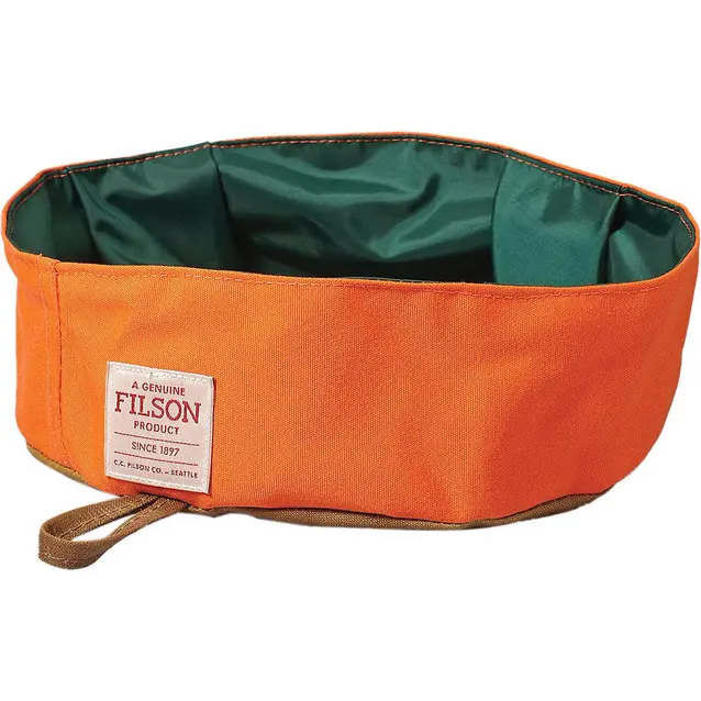 Filson Wide Travel Dog Bowl 