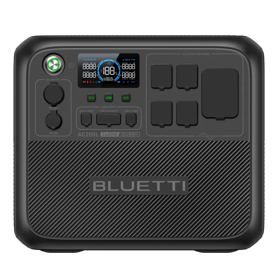 Bluetti AC200L Portable Power Station | 2,400W 2,048Wh