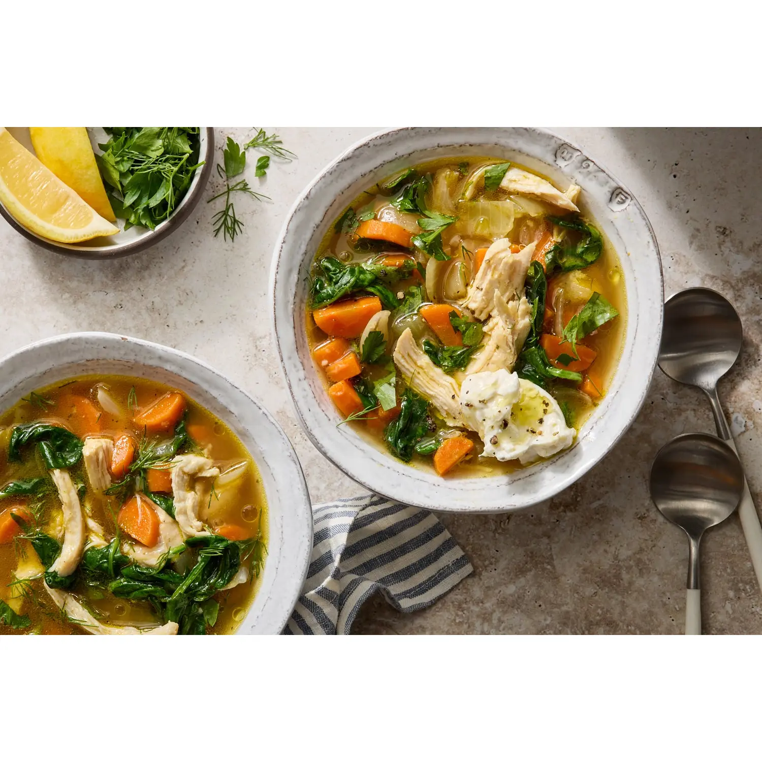 Feel-Good Chicken & Vegetable Soup