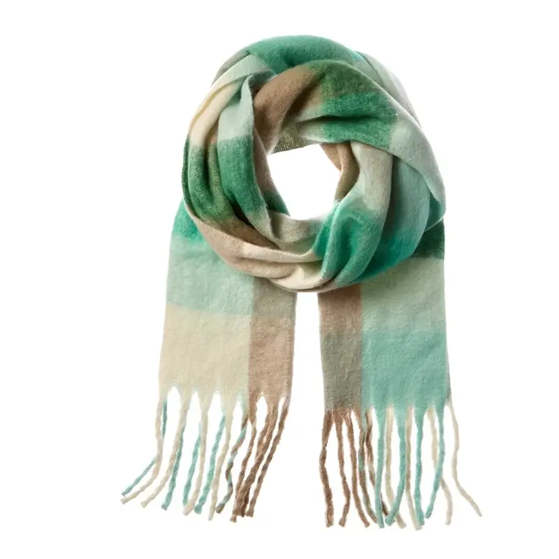 La Fiorentina Plush Scarf – Women’s Beige
