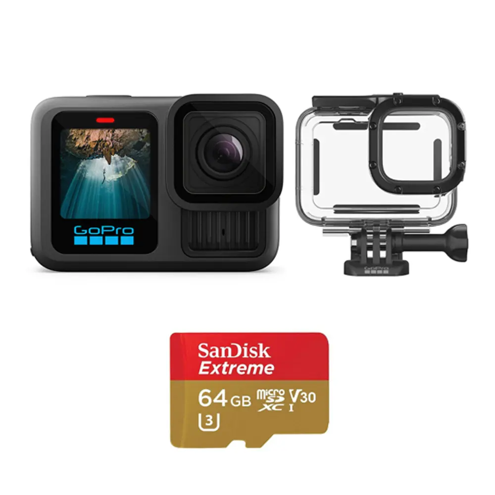 GoPro HERO13 Black Dive Bundle with 64GB Memory Card