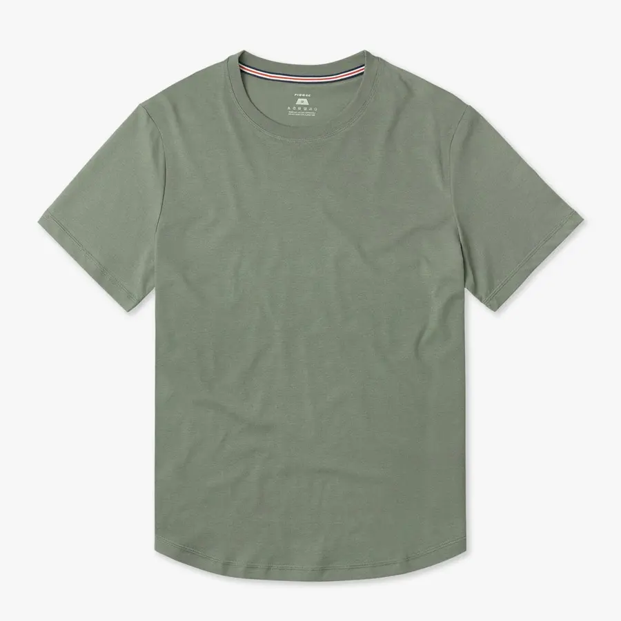 Fioboc StayCool 2.0 Curve-Hem Tee: Classic Fit