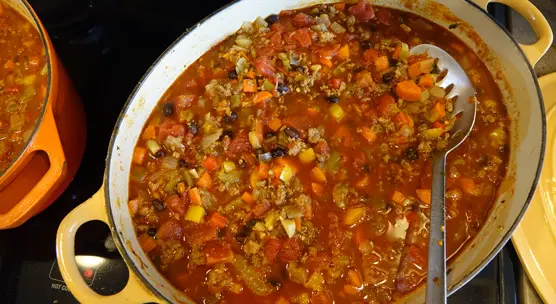 Active Junky Original Recipe: Tri-Colored Chili