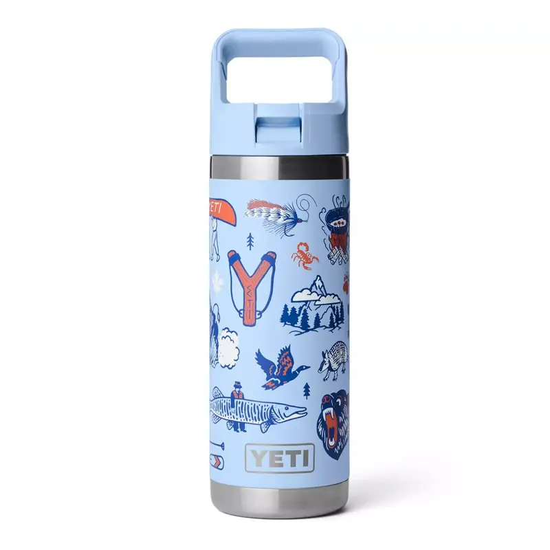 YETI Rambler 18oz Bottle with Straw Cap