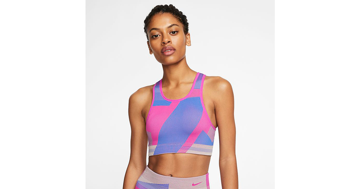 nike seamless icon clash bra