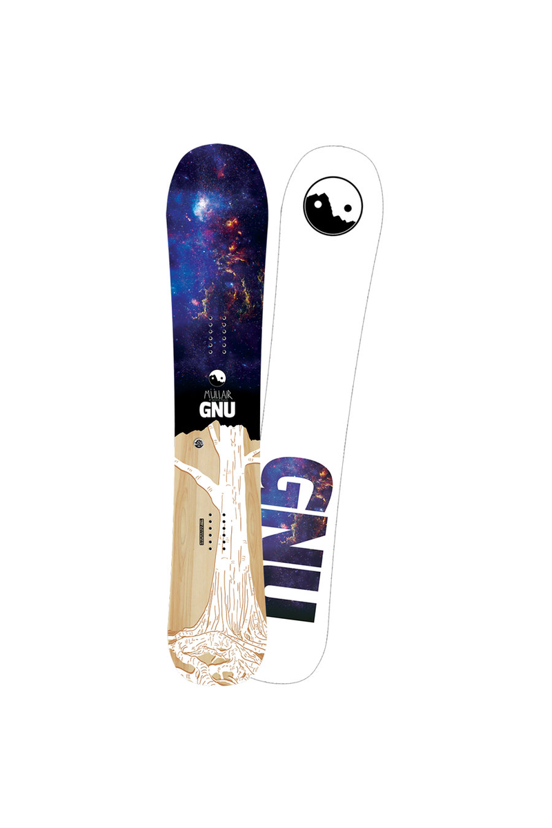 スノーボード GNU Mullair 2021 Gnu Mullair Snowboard 161cm 2021 Never Used
